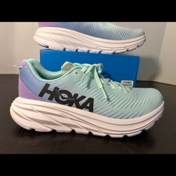 Hoka Shoes - Hoka One One Rincon 3 Running Shoes Sneakers Sunlit Ocean/Airy Blue Womens 7B